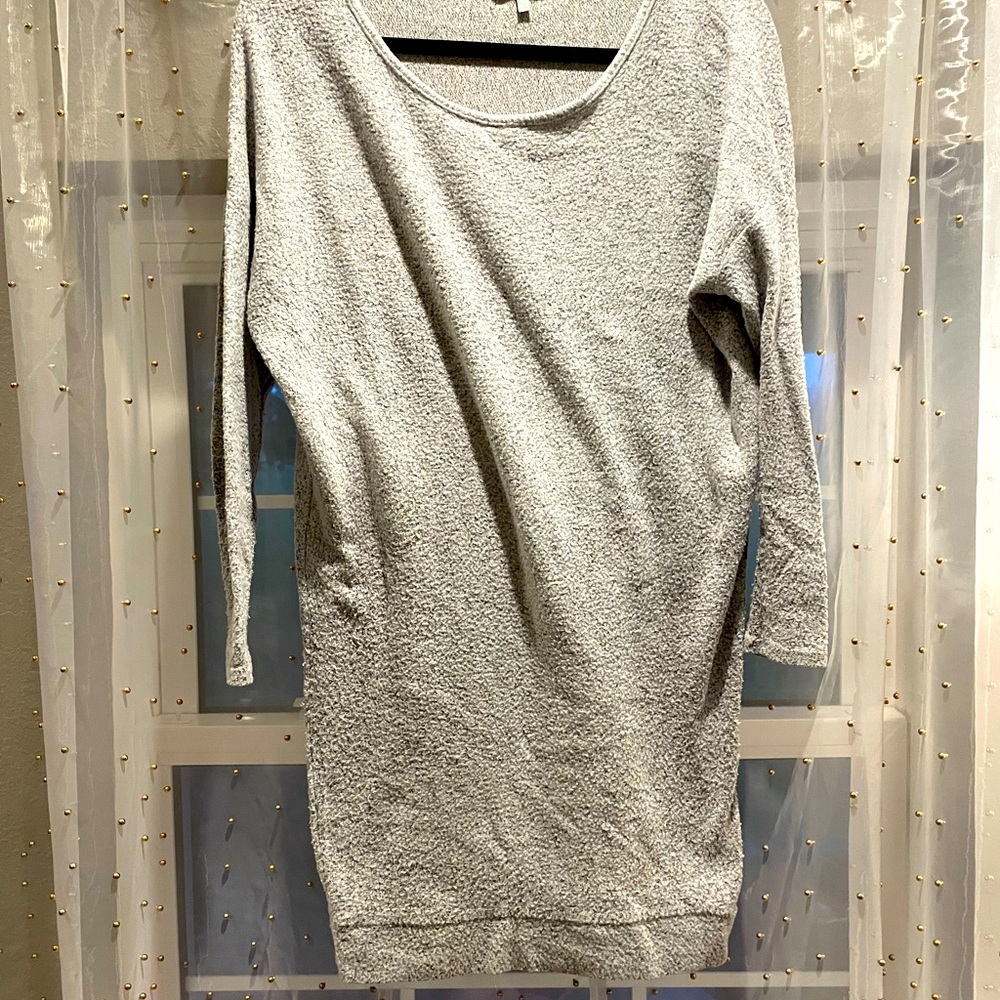 Charlotte Russe Extra long fleece sweater —SO COMFY